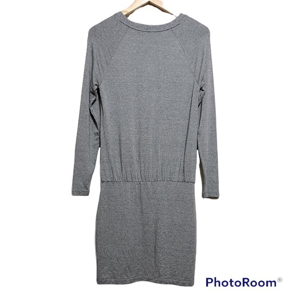 NWT Lou&Grey Blouson Heather Gray Dress Casual Size XSmall - Picture 3 of 8